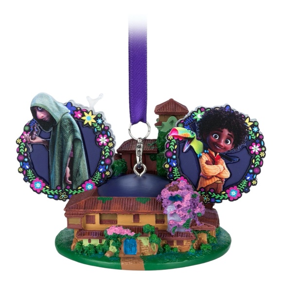 2023 Disney Parks Encanto Light-Up Living Magic Sketchbook Ear Hat Ornament - Picture 3 of 3